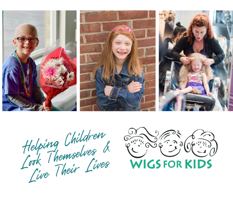 Transparent wig for kids